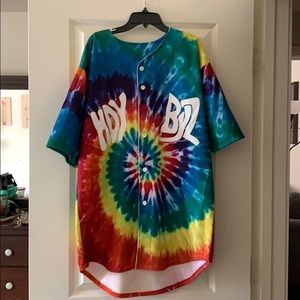 HDYBYZ Flosstradamus Tie Dye Jersey